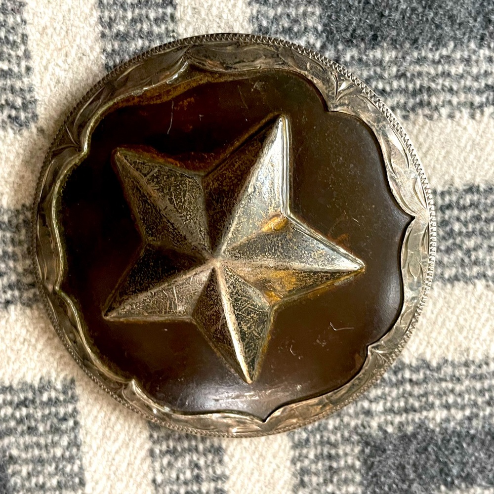 Western Star Belt Buckle